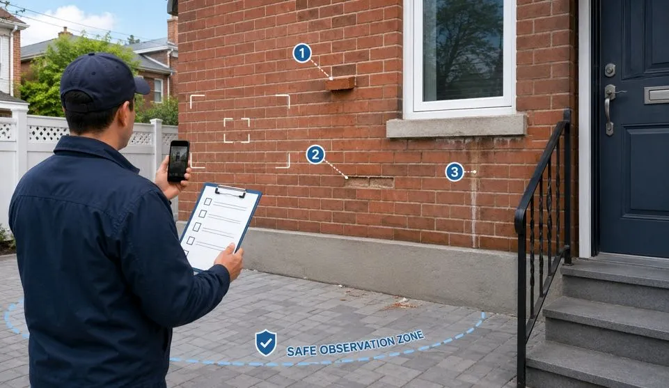 Loose Brick or Washed-Out Joint? How to Describe Visible Deterioration Before a Service Call